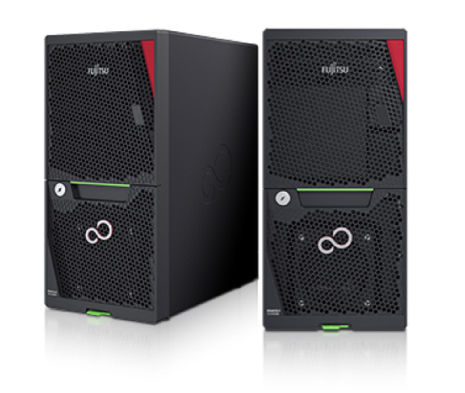 【短納期 コンプリートモデル】新品 Fujitsu PRIMERGY(プライマジー) TX1310 M5 Pentium G6405 4.1GHz 2C/4T 8GBx2 SSD500GB